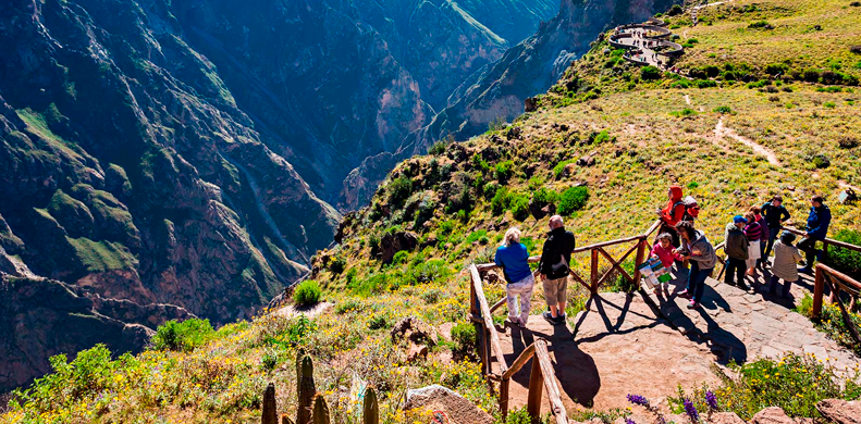 El valle y el cañón del Colca